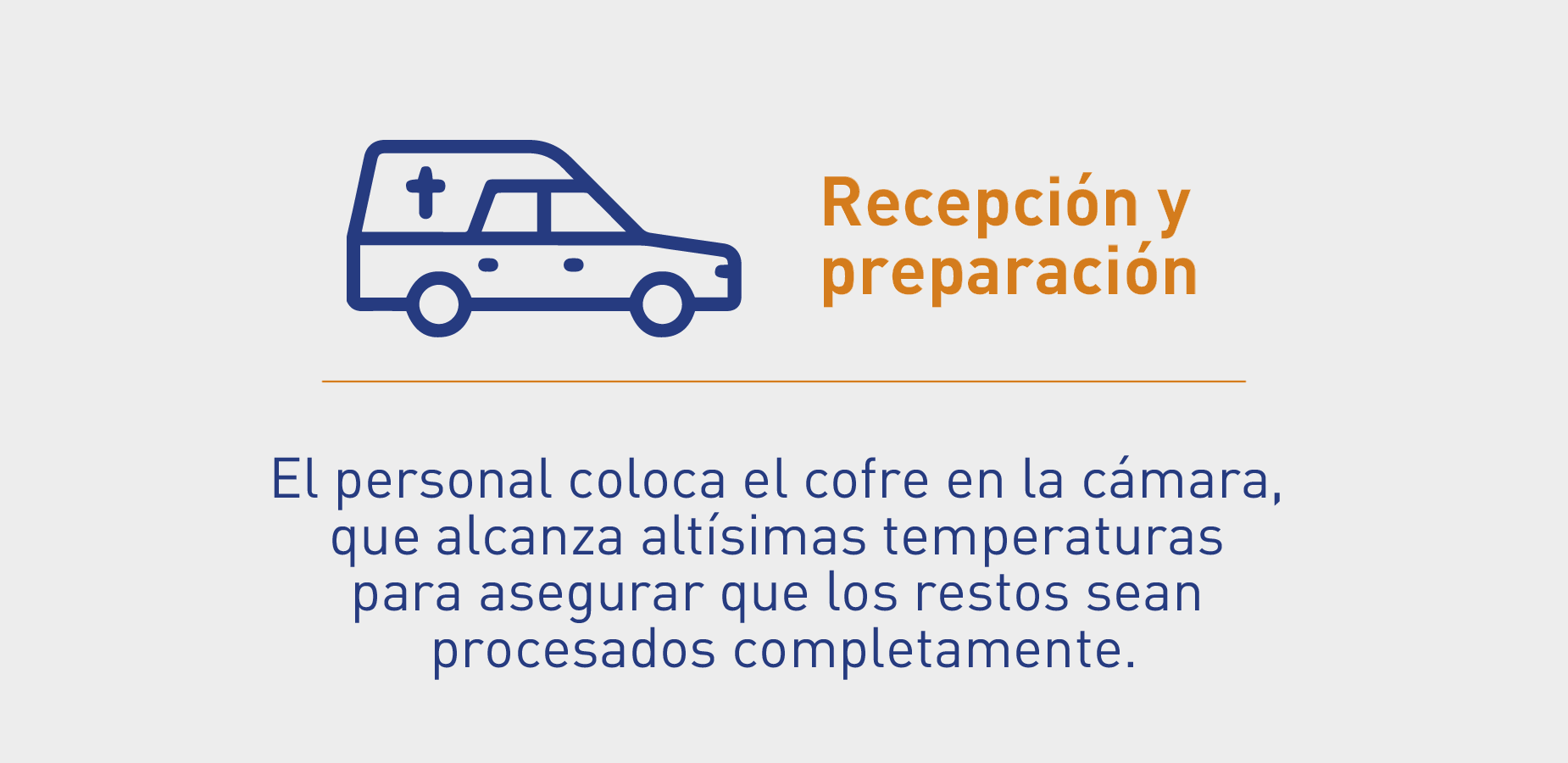 Recepción y preparación
