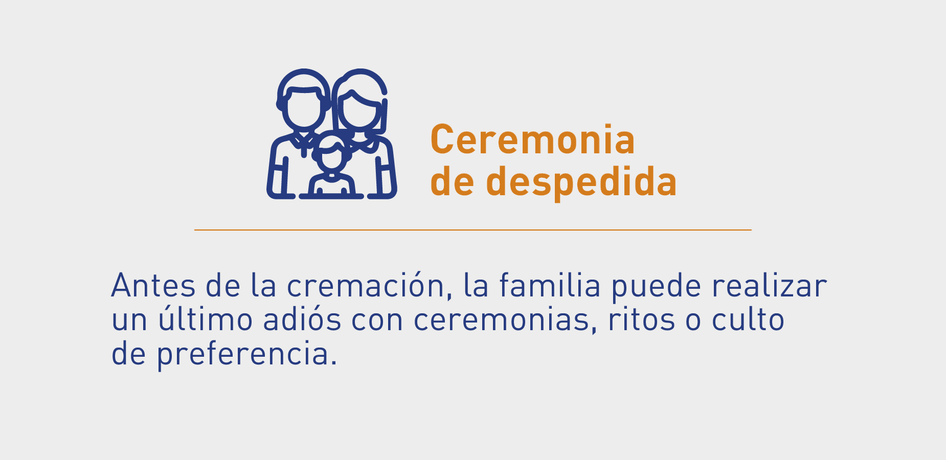 Ceremonia de despedida